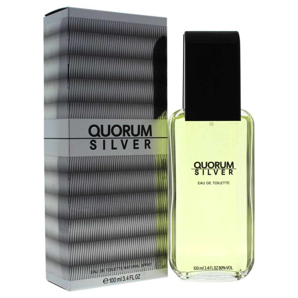 QUORUM SILVER  EDT SPRAY